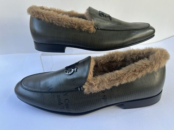 JOHN GALLIANO Men’s Loafers Green US Size 8 EU Size 41 Made In Italy main image 7